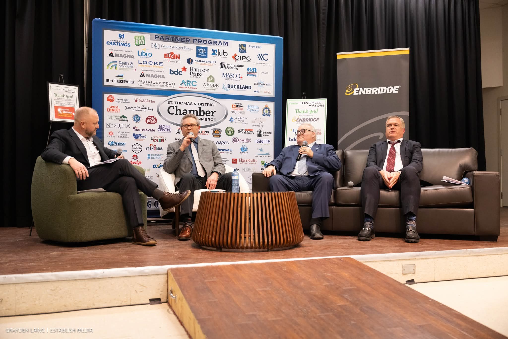 “We did more than we didn’t!”: Lunch with the Mayors
